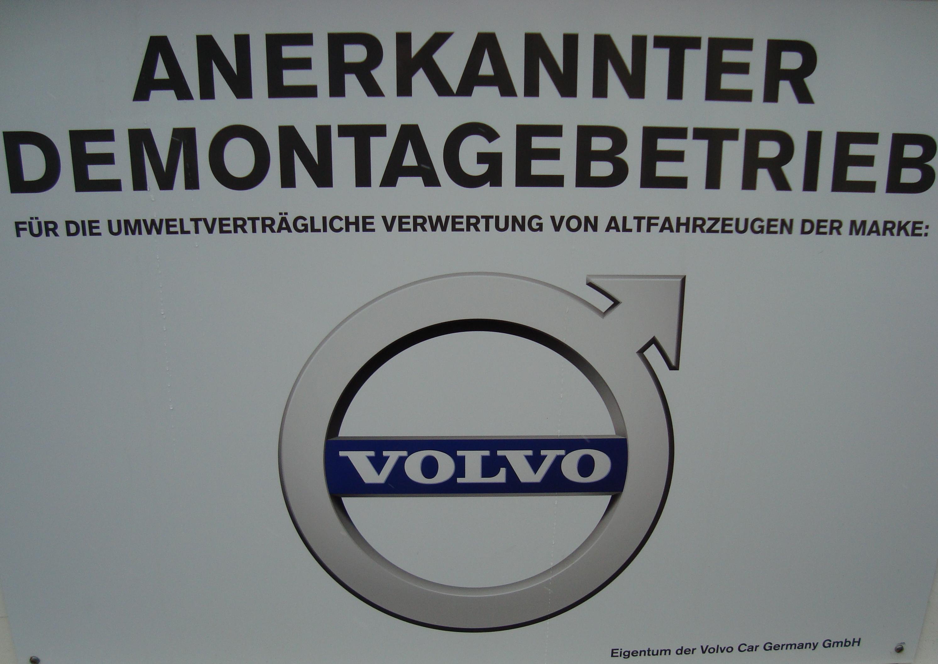 Volvo Kooperationspartner der Autoverwertung Quast
